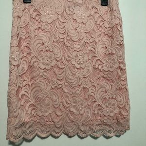Ambiance Lace Pencil Skirt